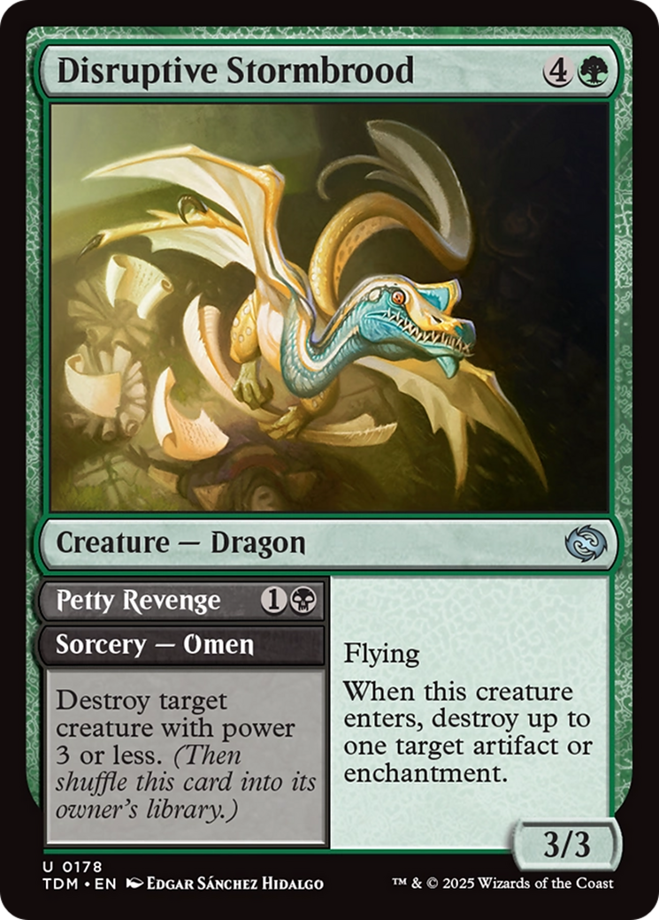 Disruptive Stormbrood [Tarkir: Dragonstorm] | Grognard Games