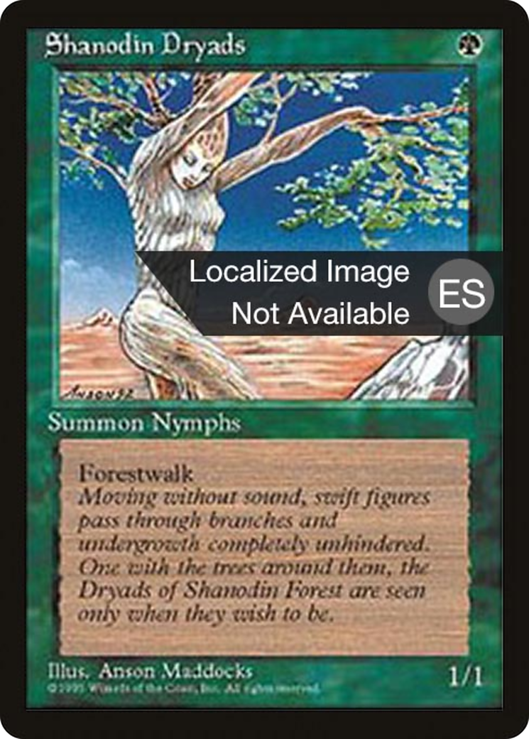Shanodin Dryads [Fourth Edition (Foreign Black Border)] | Grognard Games