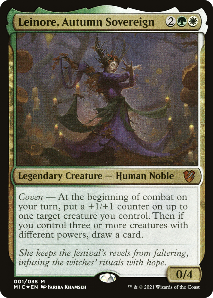 Leinore, Autumn Sovereign [Innistrad: Midnight Hunt Commander] | Grognard Games