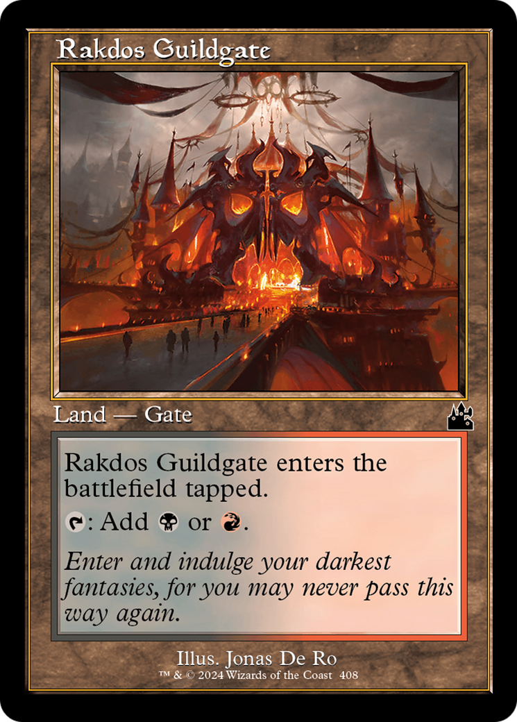 Rakdos Guildgate (Retro Frame) [Ravnica Remastered] | Grognard Games