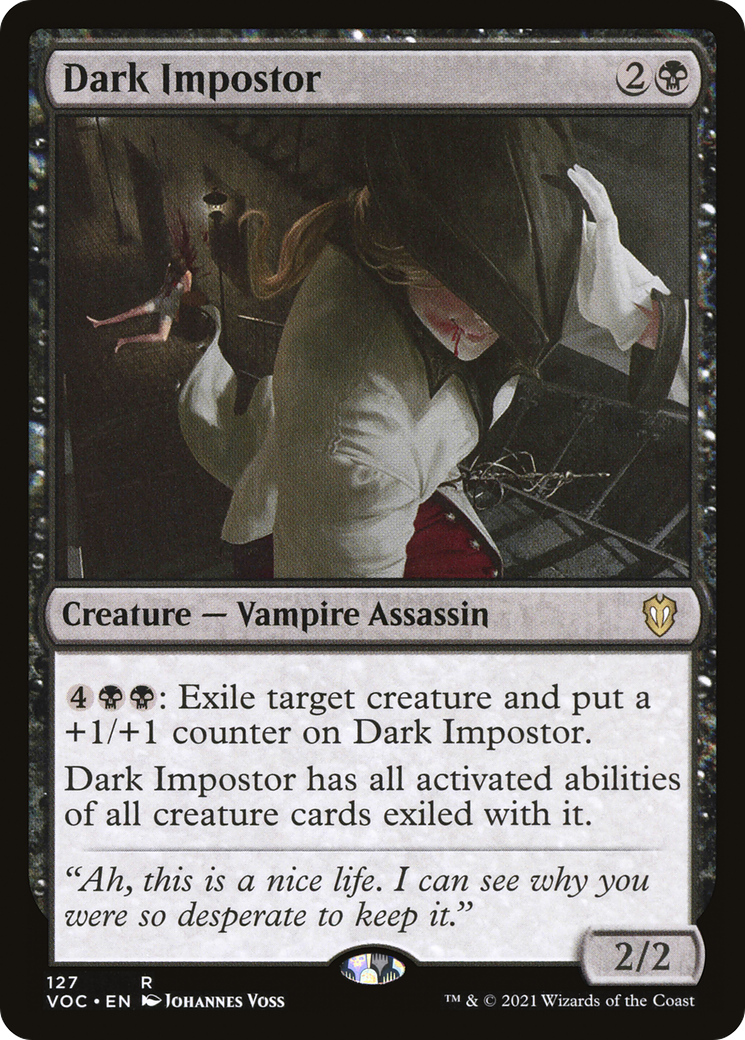 Dark Impostor [Innistrad: Crimson Vow Commander] | Grognard Games