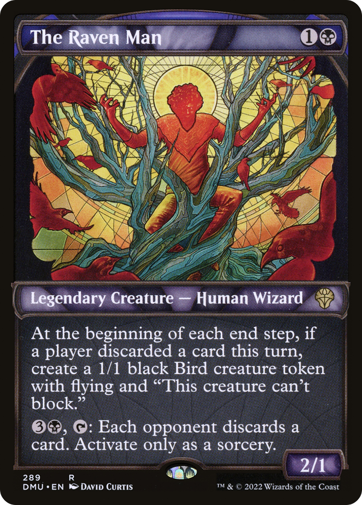 The Raven Man (Showcase) [Dominaria United] | Grognard Games