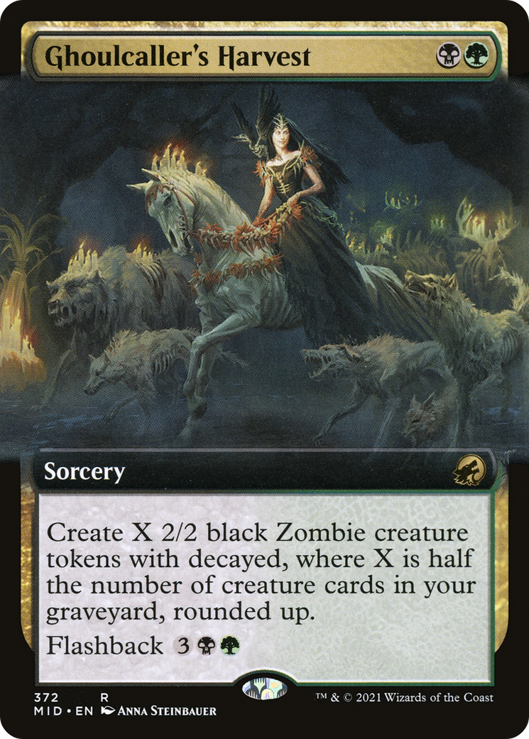 Ghoulcaller's Harvest (Extended) [Innistrad: Midnight Hunt] | Grognard Games