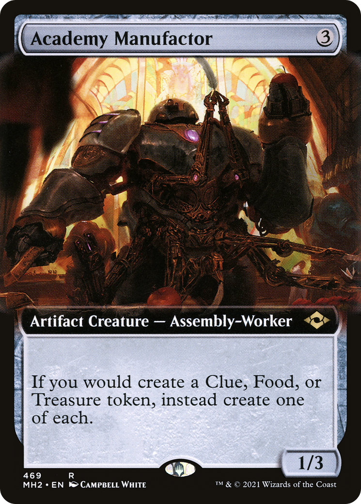 Academy Manufactor (Extended Art) [Modern Horizons 2] | Grognard Games
