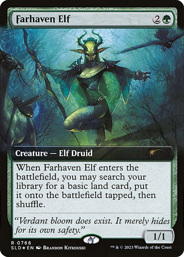 Farhaven Elf (Extended Art) [Secret Lair Drop Series] | Grognard Games