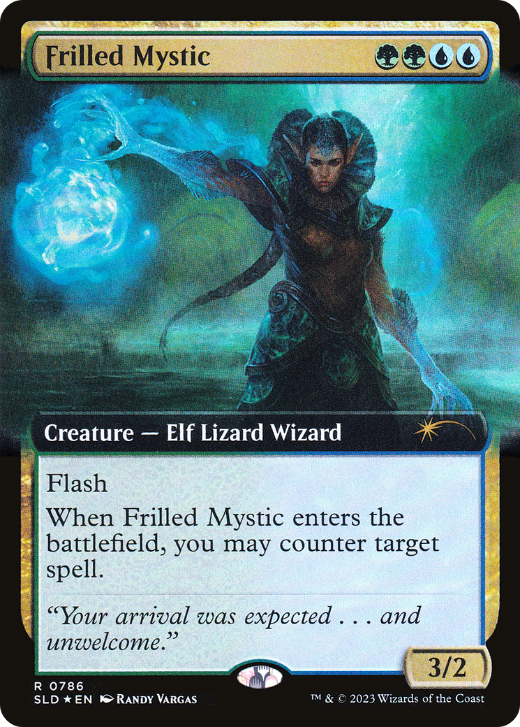 Frilled Mystic (Extended Art) [Secret Lair Drop Series] | Grognard Games