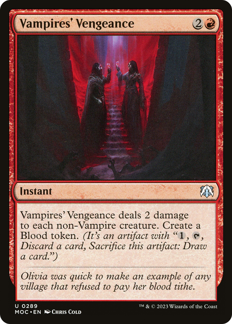 Vampires' Vengeance [March of the Machine Commander] | Grognard Games