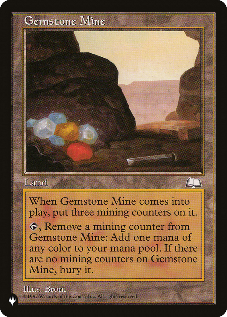 Gemstone Mine (WTH) [The List] | Grognard Games