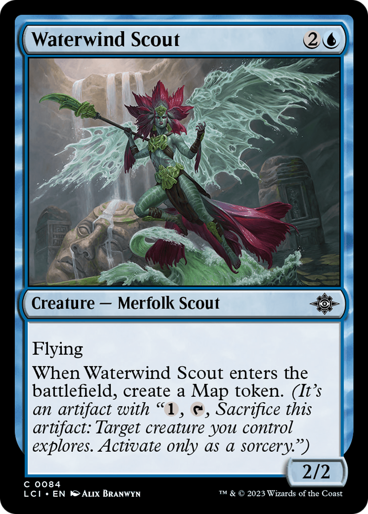 Waterwind Scout [The Lost Caverns of Ixalan] | Grognard Games