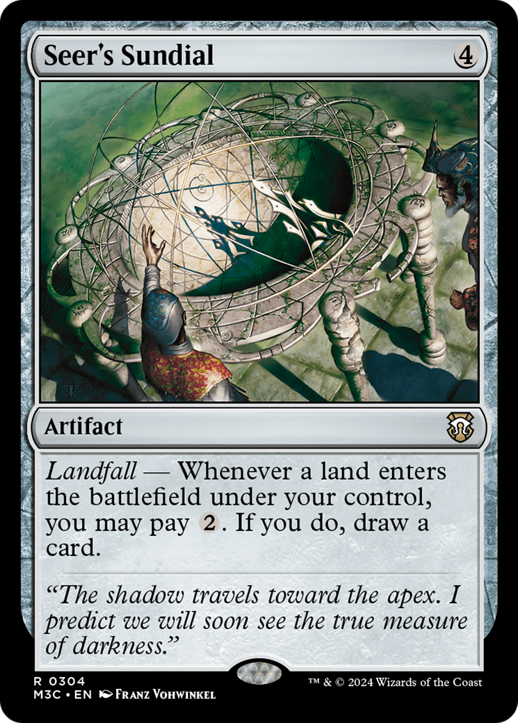 Seer's Sundial (M3C-304) - Modern Horizons 3 Commander Foil | Grognard Games
