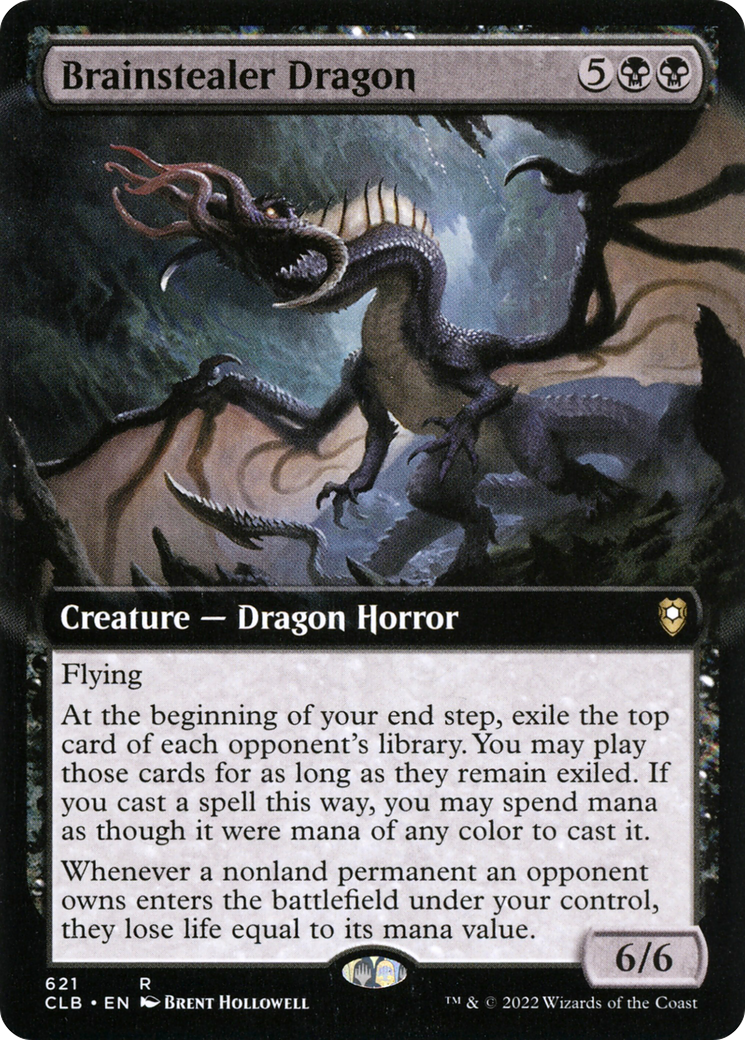 Brainstealer Dragon (Extended Art) [Commander Legends: Battle for Baldur's Gate] | Grognard Games