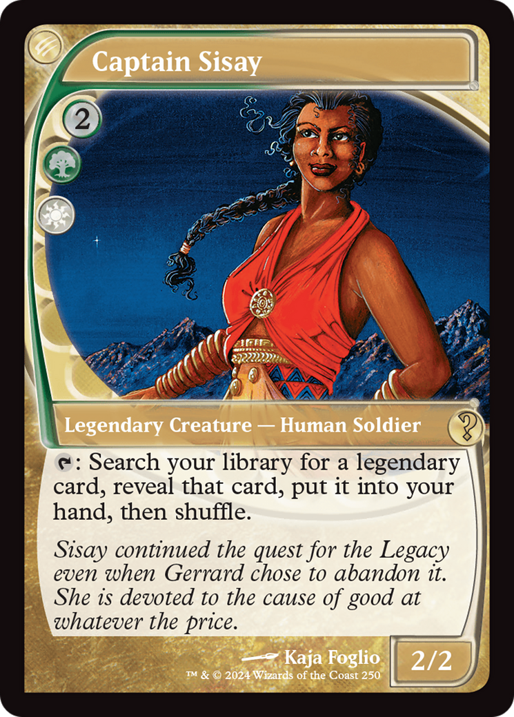 Captain Sisay (Future Sight) [Mystery Booster 2] | Grognard Games