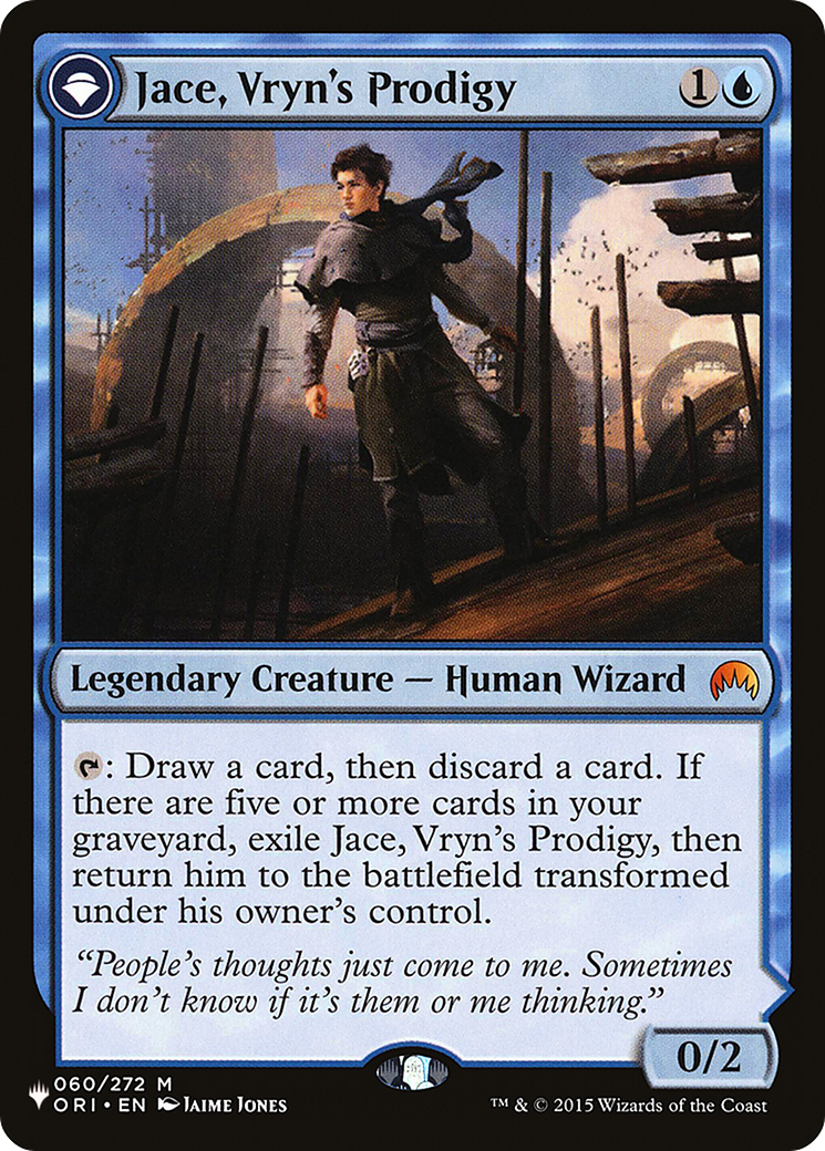 Jace, Vryn's Prodigy // Jace, Telepath Unbound [Secret Lair: From Cute to Brute] | Grognard Games