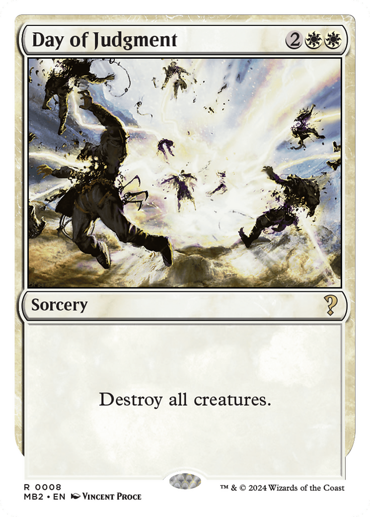 Day of Judgment (White Border) [Mystery Booster 2] | Grognard Games