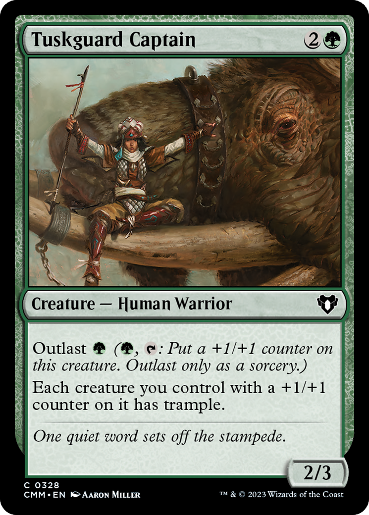 Tuskguard Captain [Commander Masters] | Grognard Games