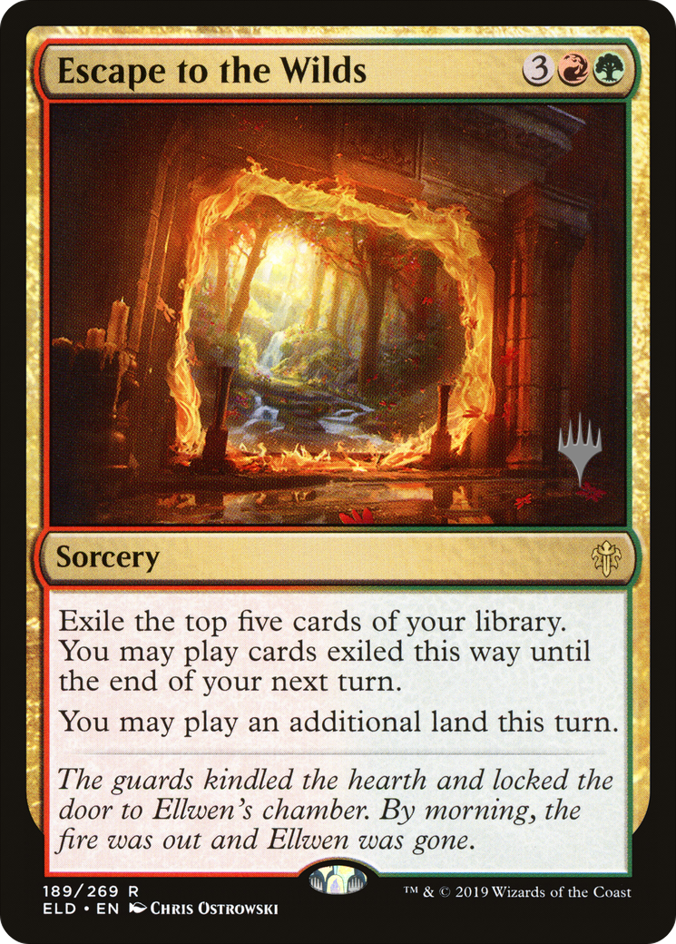 Escape to the Wilds (Promo Pack) [Throne of Eldraine Promos] | Grognard Games