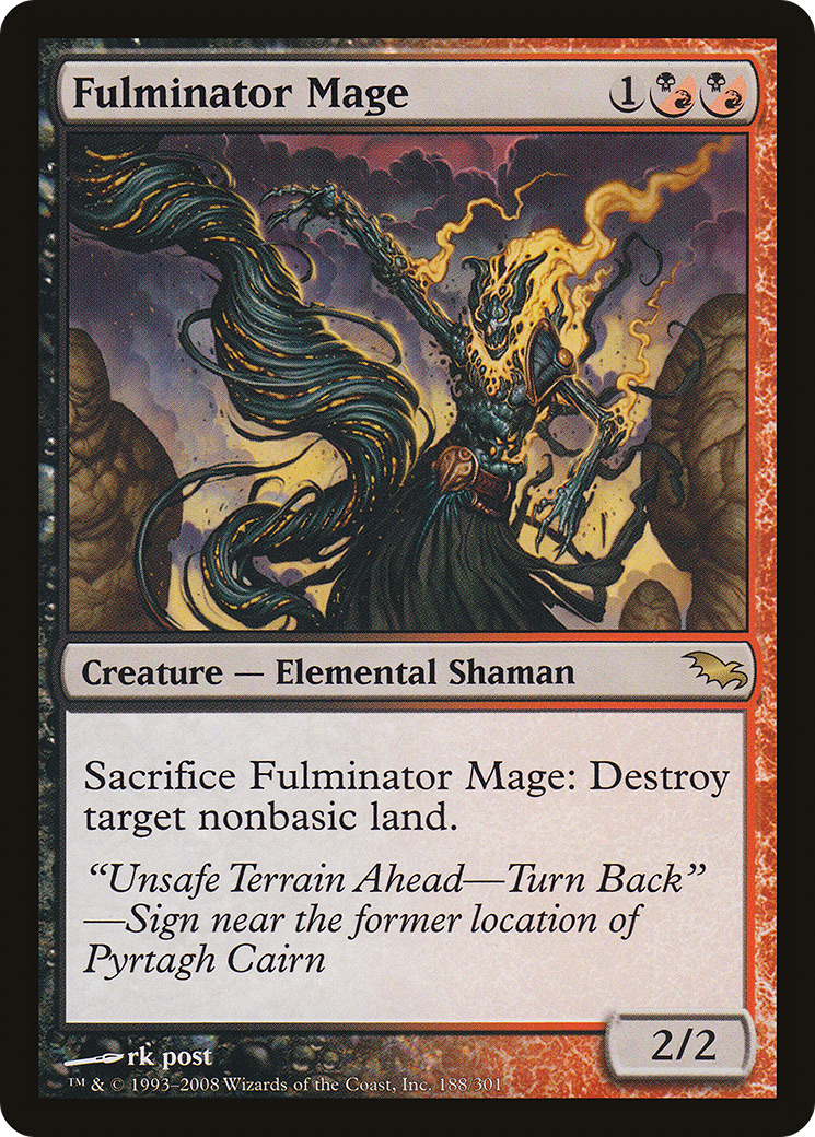 Fulminator Mage [Shadowmoor] | Grognard Games