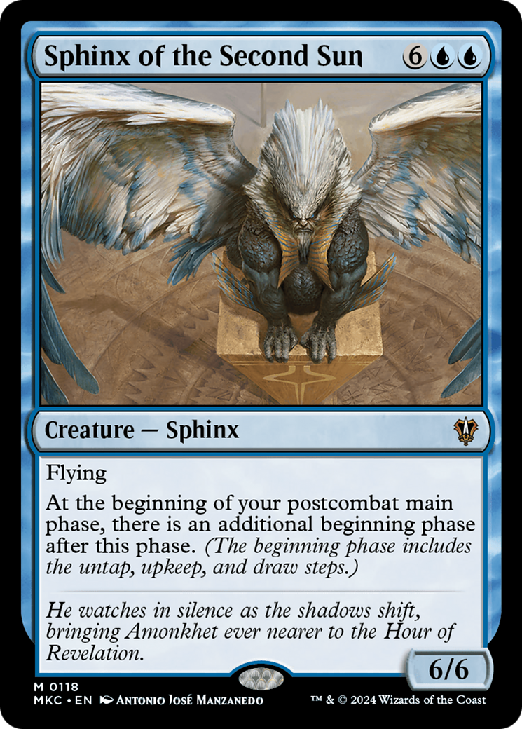 Sphinx of the Second Sun [Murders at Karlov Manor Commander] | Grognard Games