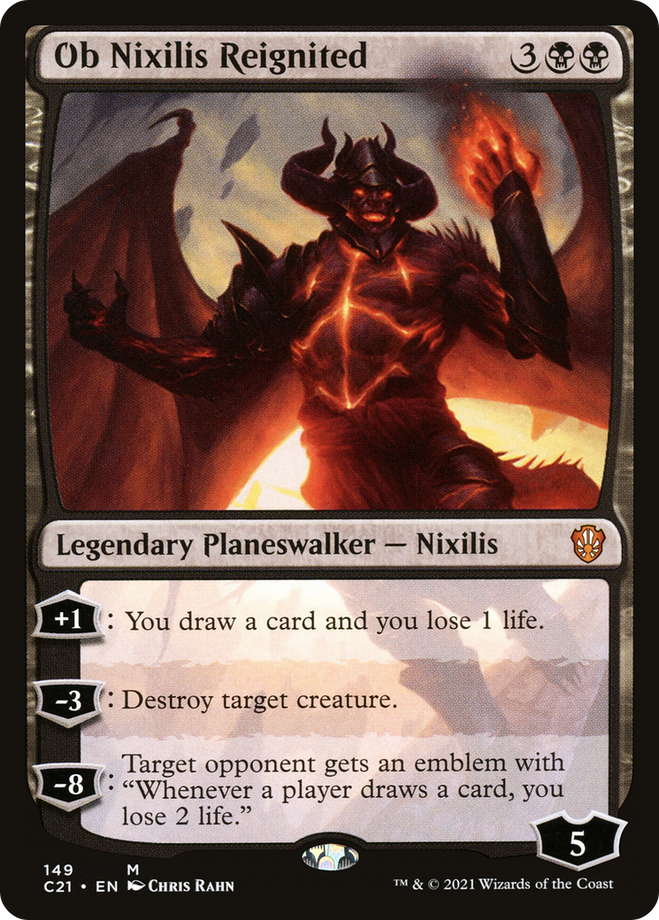 Ob Nixilis Reignited [Commander 2021] | Grognard Games