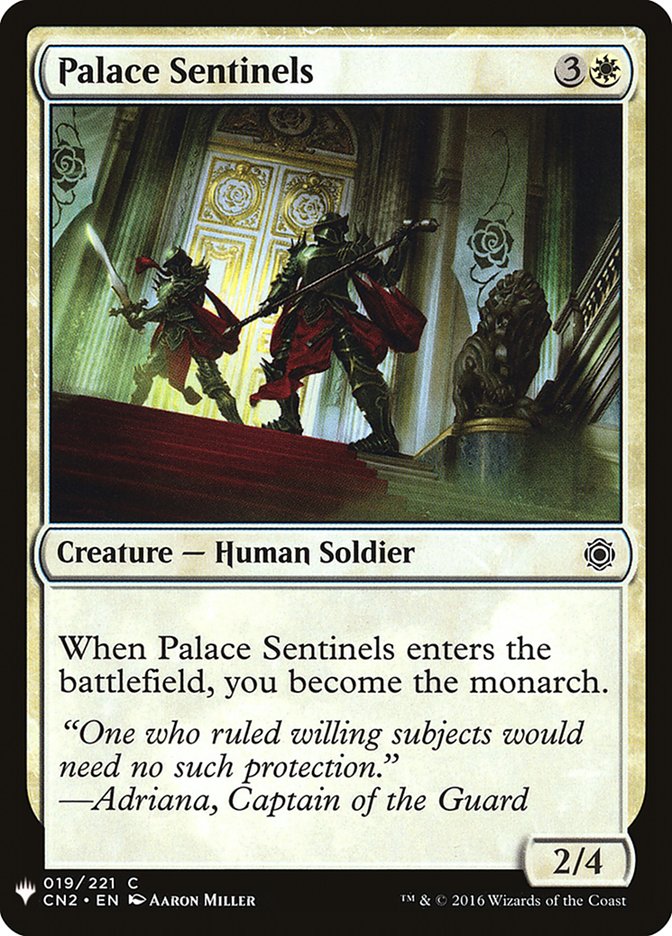 Palace Sentinels [Mystery Booster] | Grognard Games