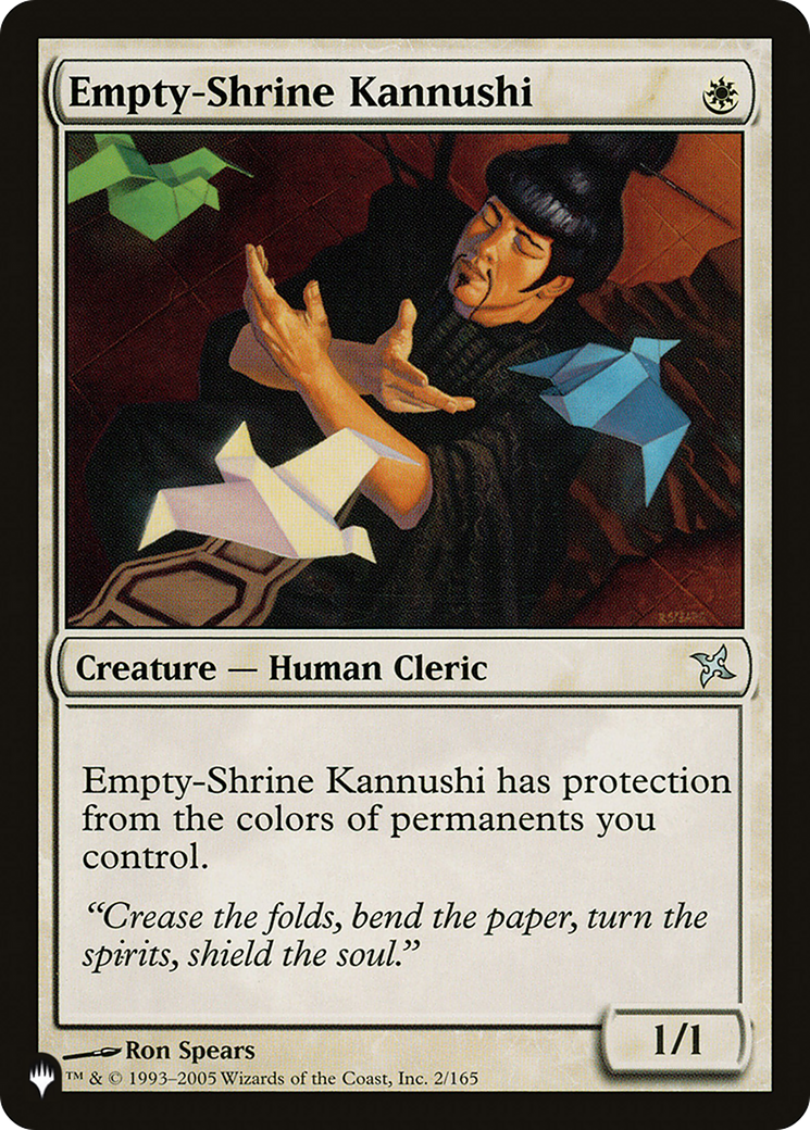 Empty-Shrine Kannushi [The List Reprints] | Grognard Games