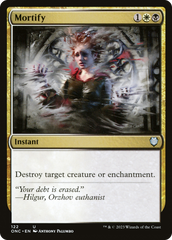 Mortify [Phyrexia: All Will Be One Commander] | Grognard Games