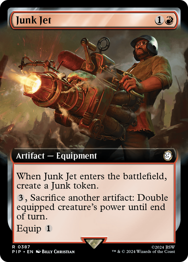 Junk Jet (Extended Art) [Fallout] | Grognard Games