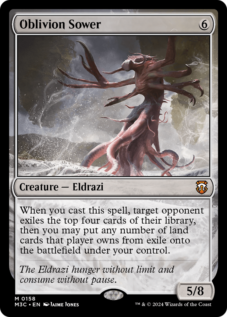 Oblivion Sower (Ripple Foil) [Modern Horizons 3 Commander] | Grognard Games