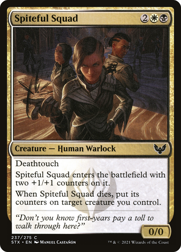 Spiteful Squad [Strixhaven: School of Mages] | Grognard Games