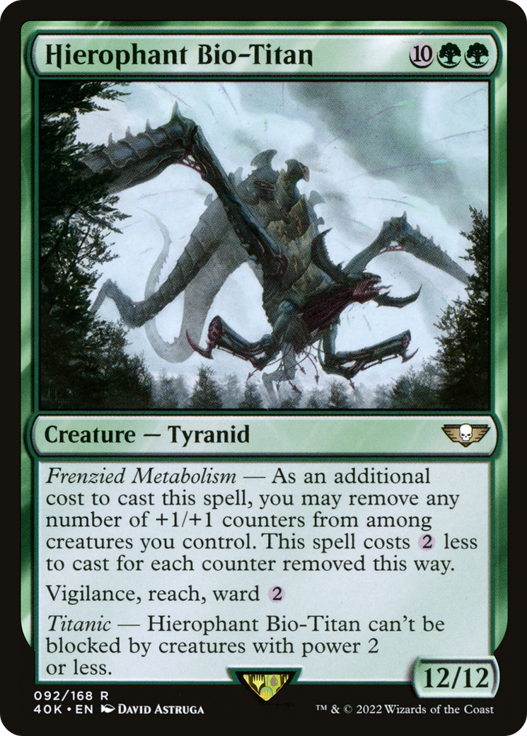 Hierophant Bio-Titan [Universes Beyond: Warhammer 40,000] | Grognard Games