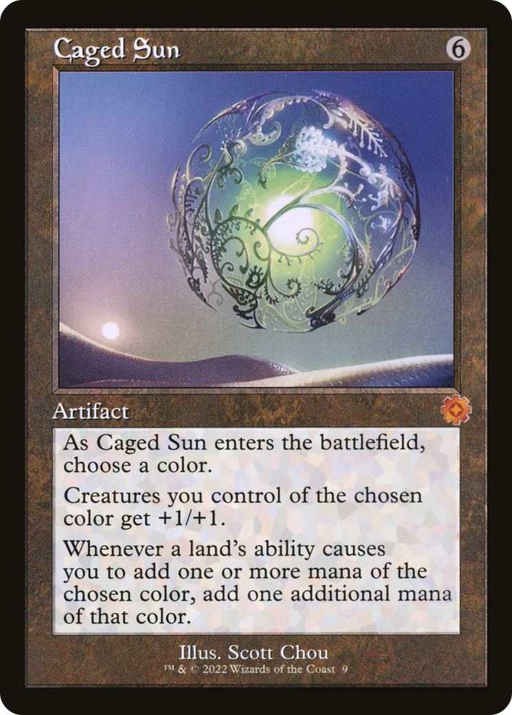 Caged Sun (Retro) [The Brothers' War Retro Artifacts] | Grognard Games