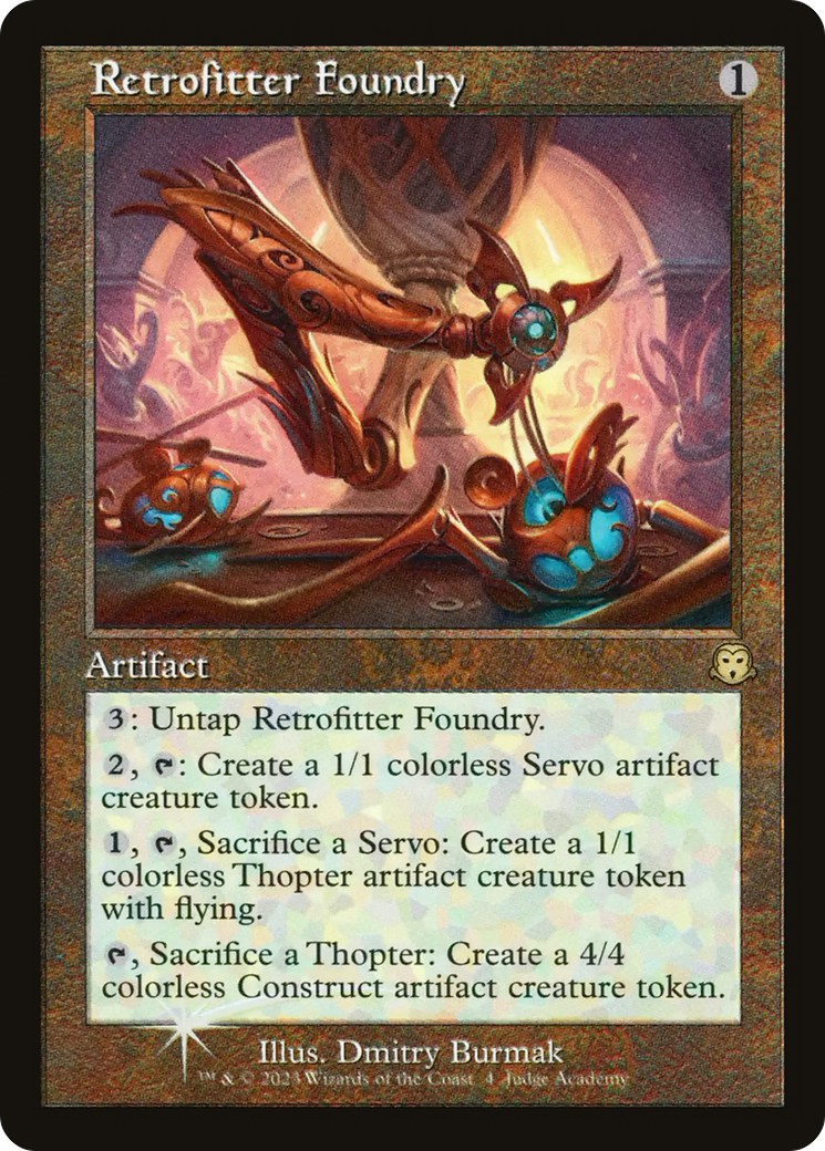 Retrofitter Foundry (Retro) [Judge Gift Cards 2023] | Grognard Games