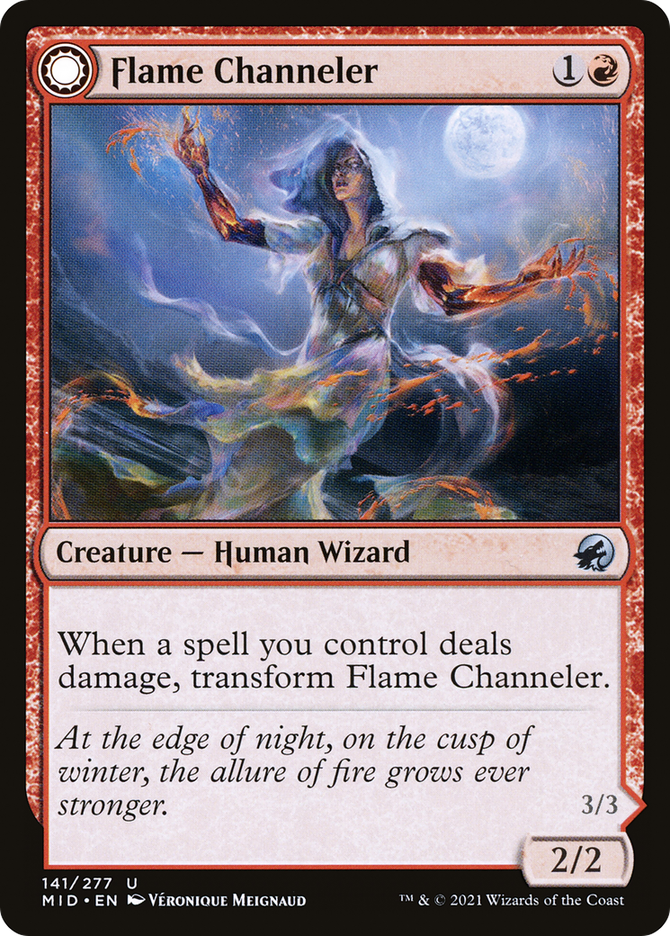 Flame Channeler // Embodiment of Flame [Innistrad: Midnight Hunt] | Grognard Games