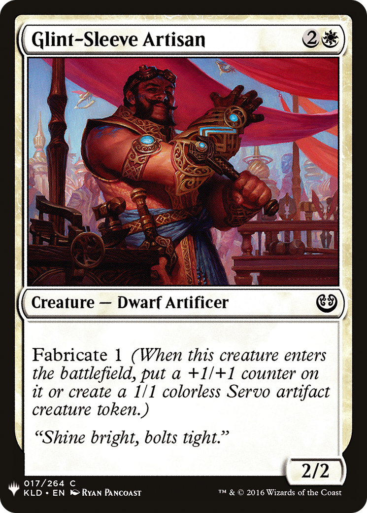 Glint-Sleeve Artisan [Mystery Booster] | Grognard Games