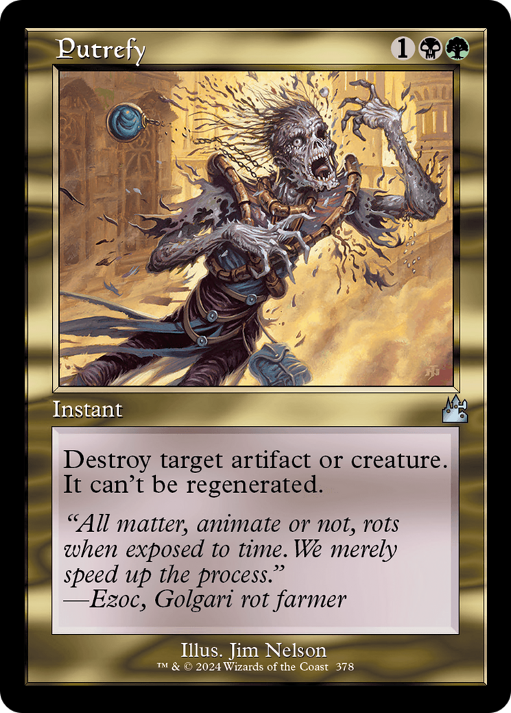Putrefy (Retro Frame) [Ravnica Remastered] | Grognard Games