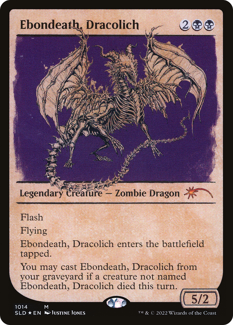 Ebondeath, Dracolich (Showcase) [Secret Lair Drop Series] | Grognard Games