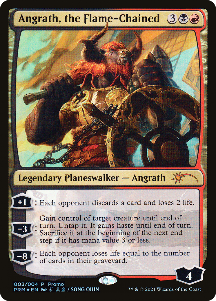 Angrath, the Flame-Chained [Year of the Ox 2021] | Grognard Games