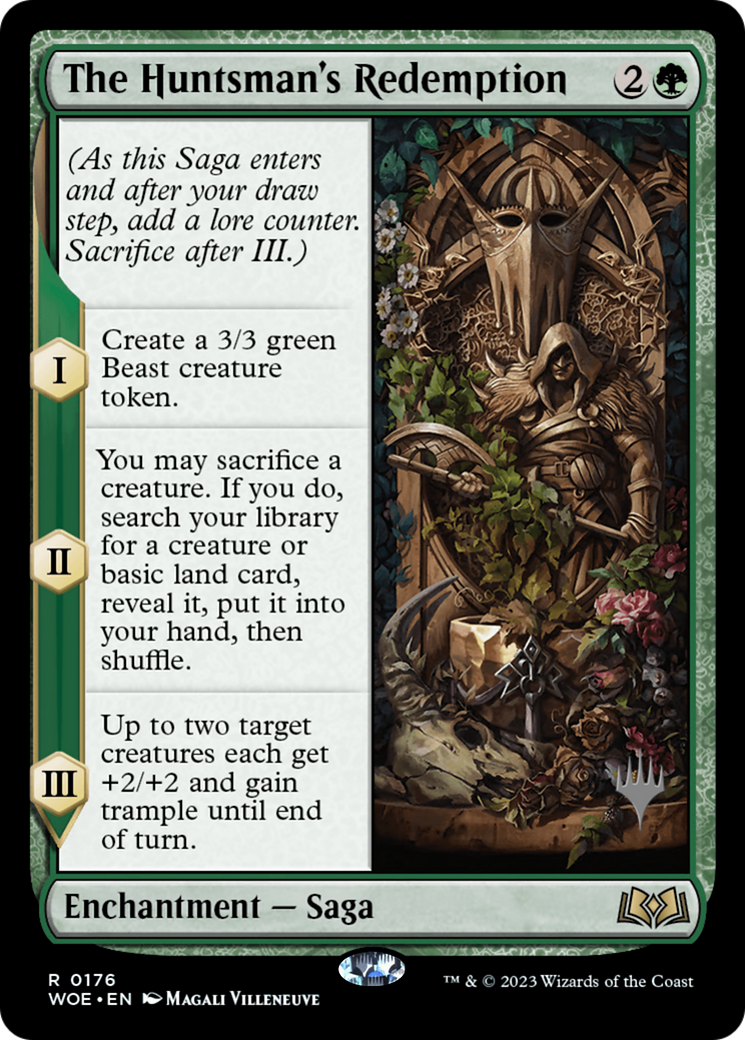 The Huntsman's Redemption (Promo Pack) [Wilds of Eldraine Promos] | Grognard Games