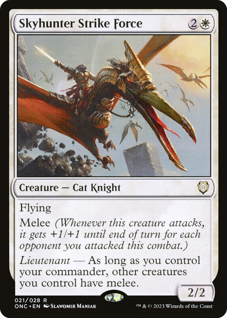Skyhunter Strike Force [Phyrexia: All Will Be One Commander] | Grognard Games