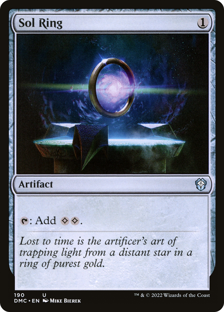 Sol Ring [Dominaria United Commander] | Grognard Games