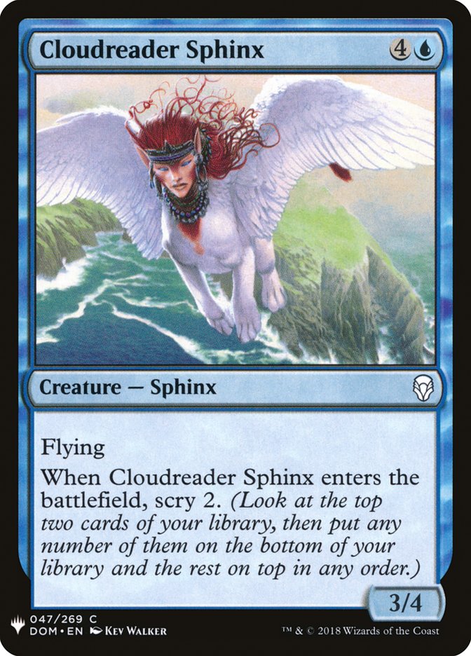 Cloudreader Sphinx [Mystery Booster] | Grognard Games