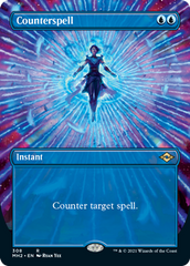 Counterspell (Borderless Alternate Art) [Modern Horizons 2] | Grognard Games