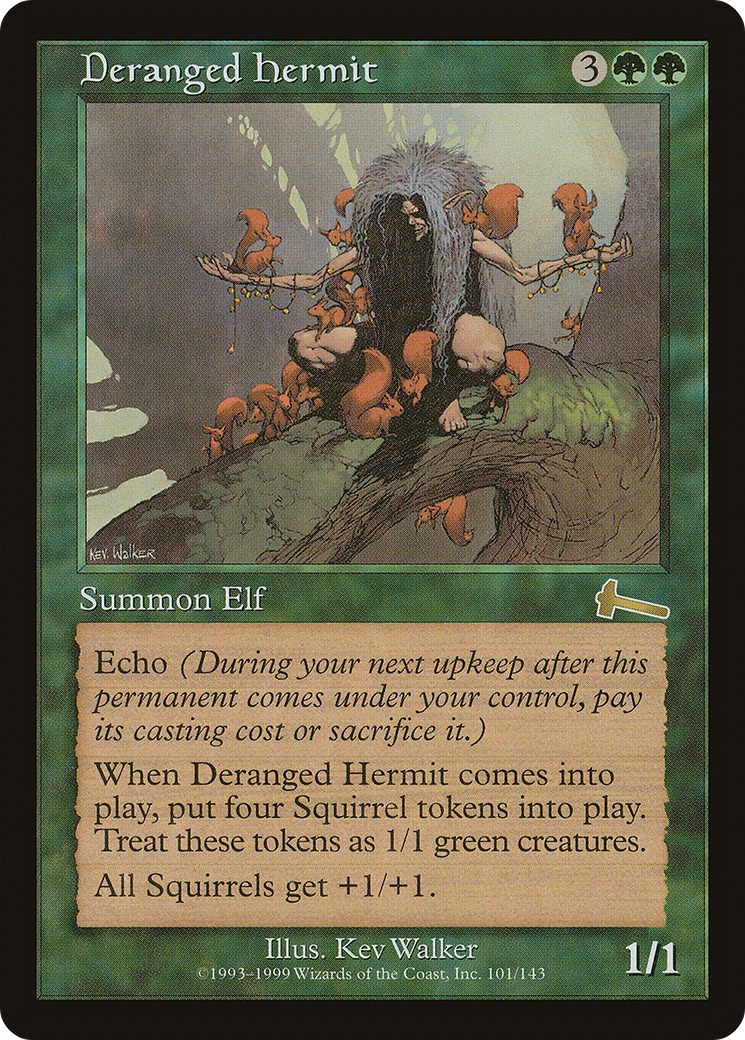 Deranged Hermit [Urza's Legacy] | Grognard Games