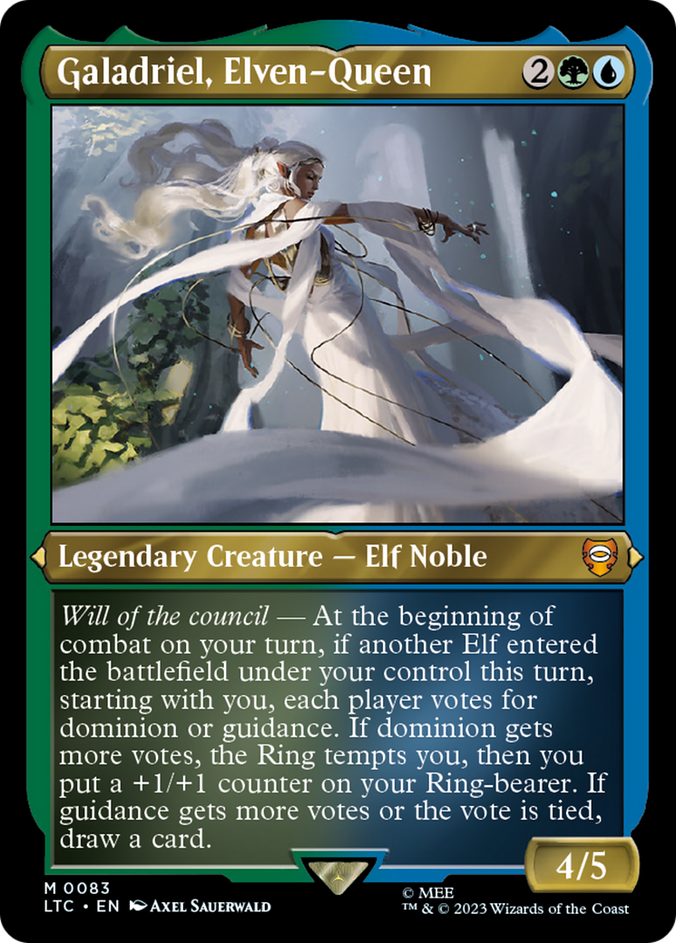 Galadriel, Elven-Queen (LTC-083) - Tales of Middle-earth Commander Foil | Grognard Games