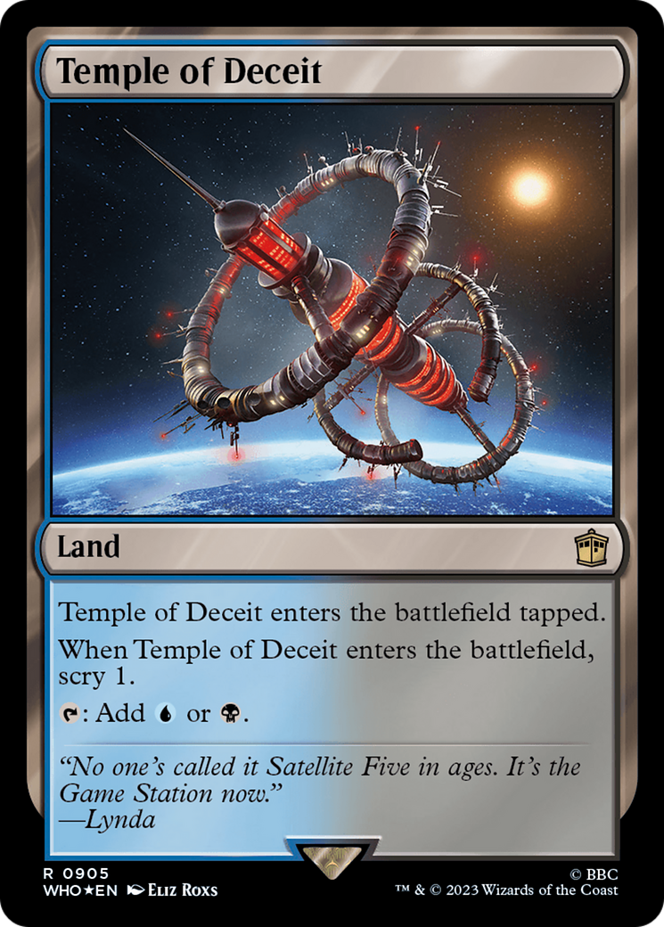 Temple of Deceit (Surge Foil) [Doctor Who] | Grognard Games