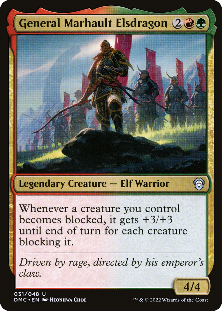 General Marhault Elsdragon [Dominaria United Commander] | Grognard Games