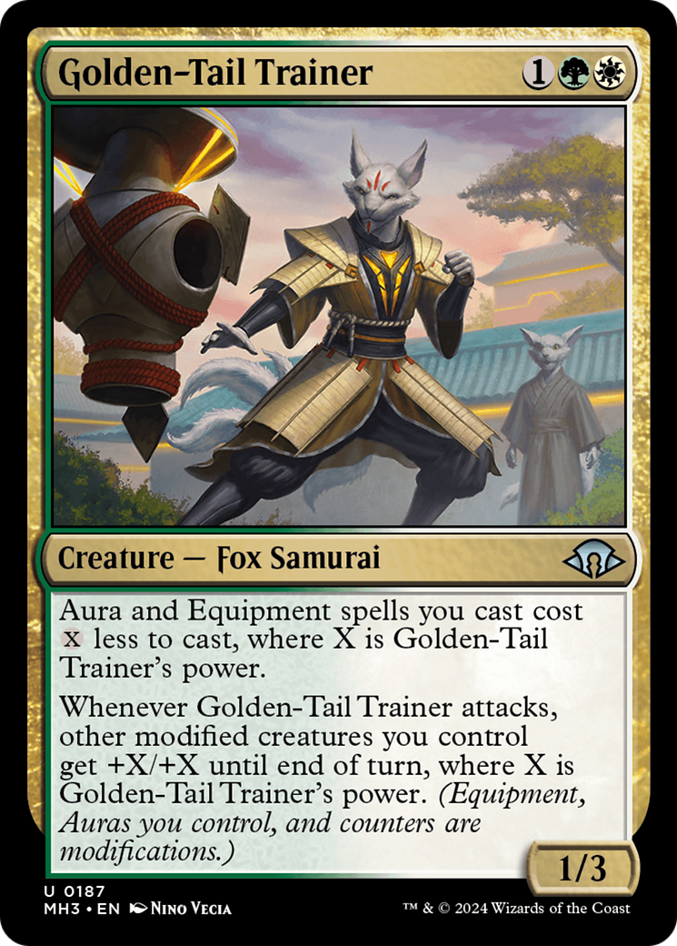 Golden-Tail Trainer [Modern Horizons 3] | Grognard Games