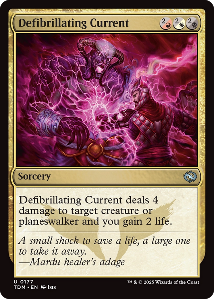 Defibrillating Current [Tarkir: Dragonstorm] | Grognard Games