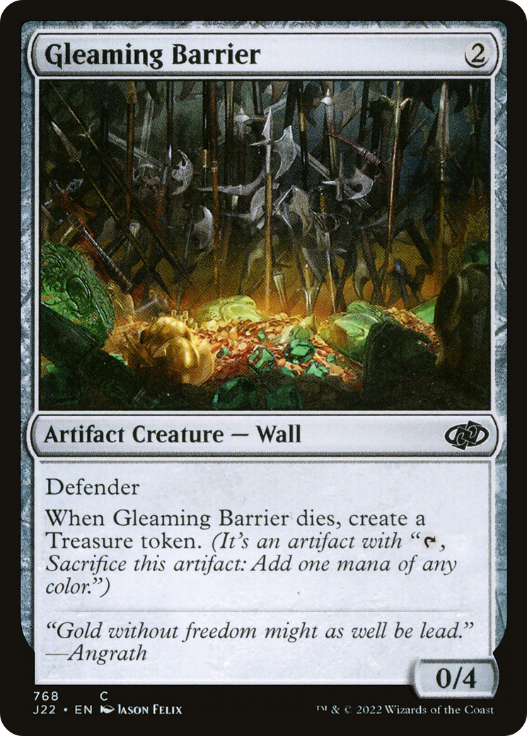 Gleaming Barrier [Jumpstart 2022] | Grognard Games