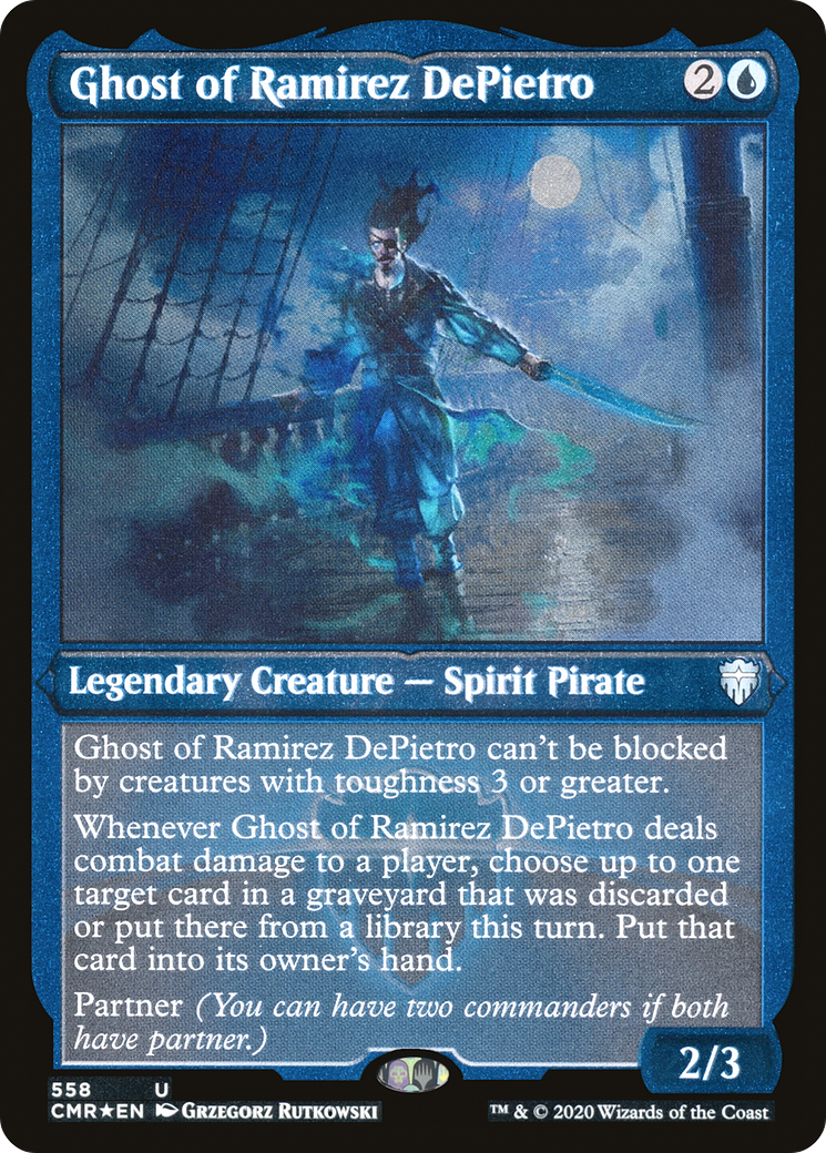 Ghost of Ramirez DePietro (CMR-558) - Commander Legends Foil | Grognard Games
